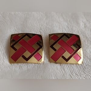 Vintage Signed Duri Earrings 80's